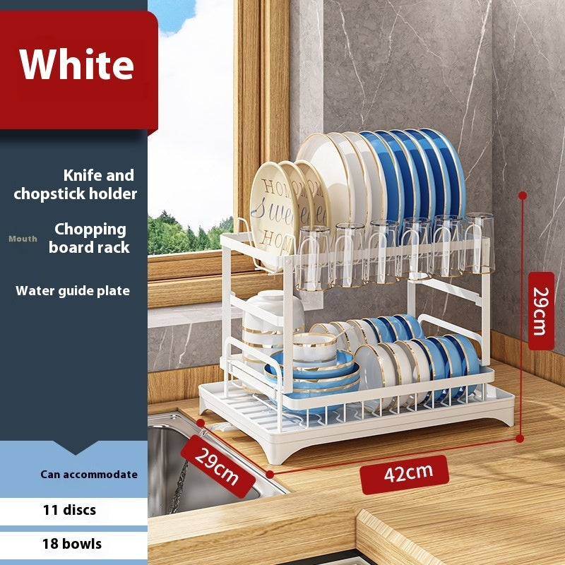 Transform Your Kitchen with the Simple Home Kitchen Dish Storage Drain Rack