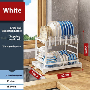 Transform Your Kitchen with the Simple Home Kitchen Dish Storage Drain Rack