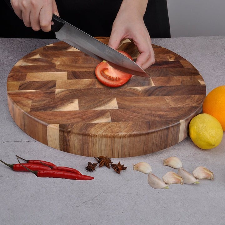 Discover the Ultimate Cutting Experience with Our Solid Wood Splicing Cutting Board