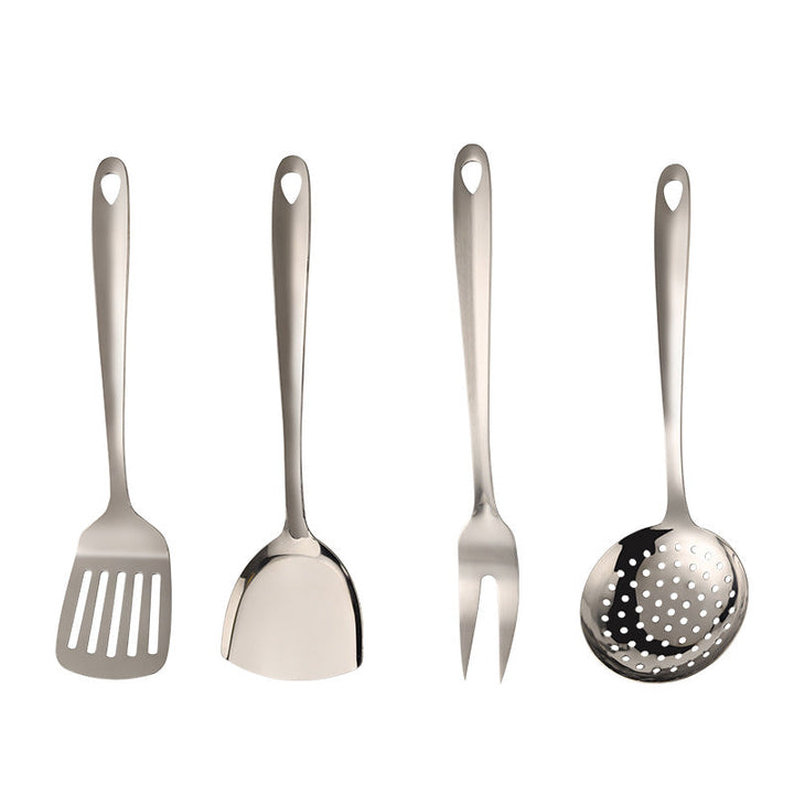 Upgrade Your Cooking Experience with Thickened 430 Stainless Steel Kitchen Utensils