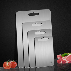 Elevate Your Culinary Experience with Our 304 Stainless Steel Double Sided Chopping Board