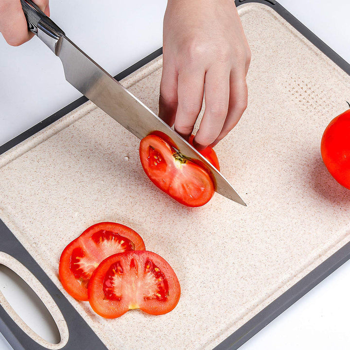Revolutionize Your Kitchen with the Double-sided Stainless Steel Thickened Cutting Board