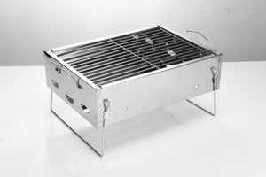 Experience the Joy of Outdoor Cooking with Our Stainless Steel Portable Barbecue Grill