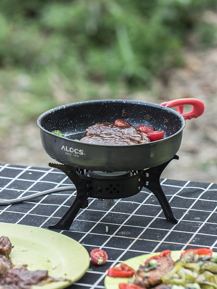 Experience Cooking Like Never Before with Our Non-stick Household Outdoor Folding Frying Pan