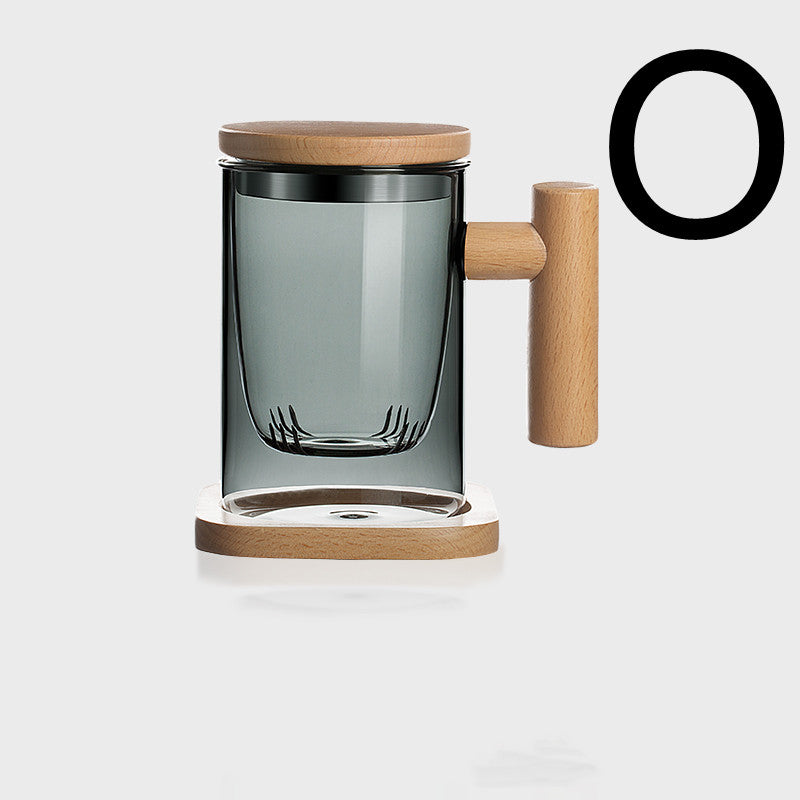 Tea And Water Separation Colored Cups