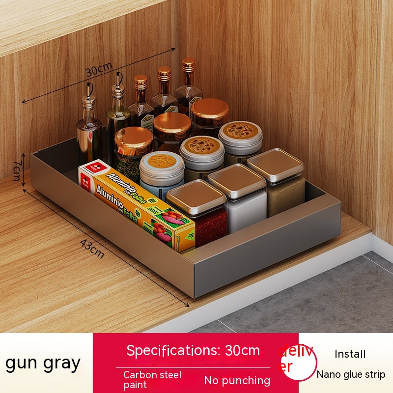 Kitchen Drawer-styled Cabinet Double Layer