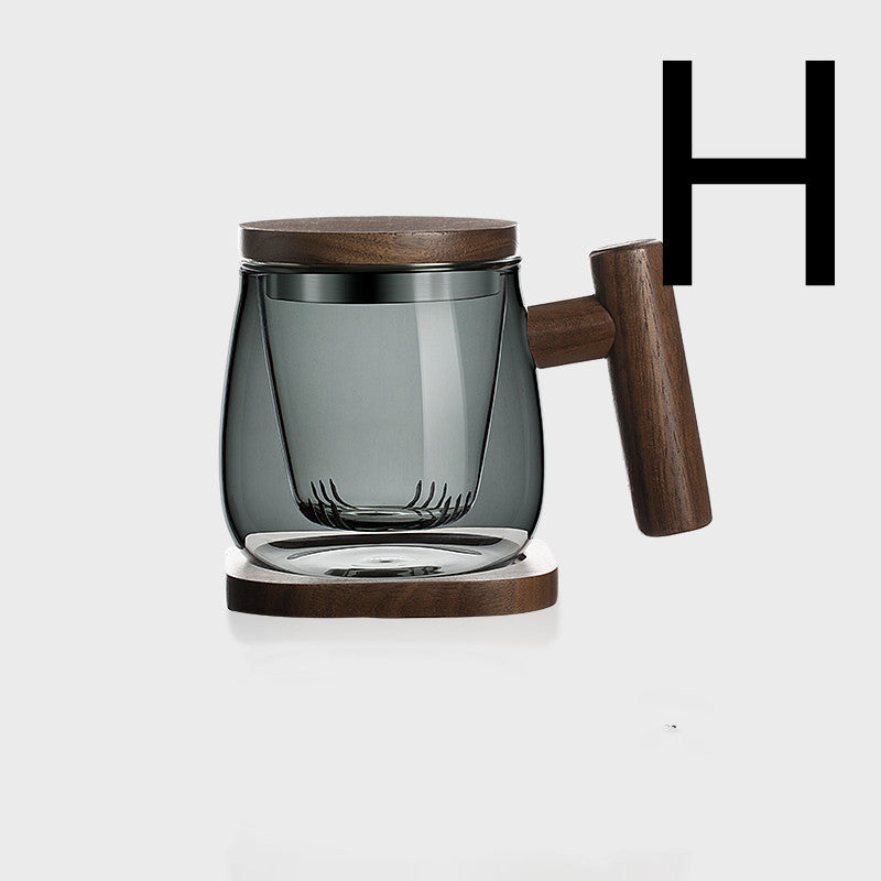 Tea And Water Separation Colored Cups