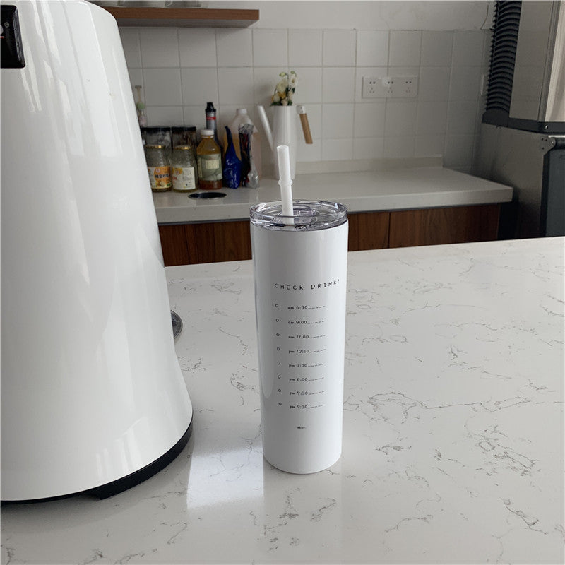 Large-capacity Stainless Steel Cold Insulation Straw