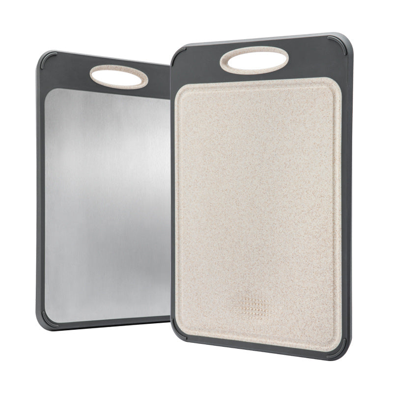 Double-sided Stainless Steel Thickened Cutting Board