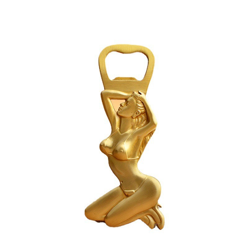Brass Humanoid Wine Bottle Opener