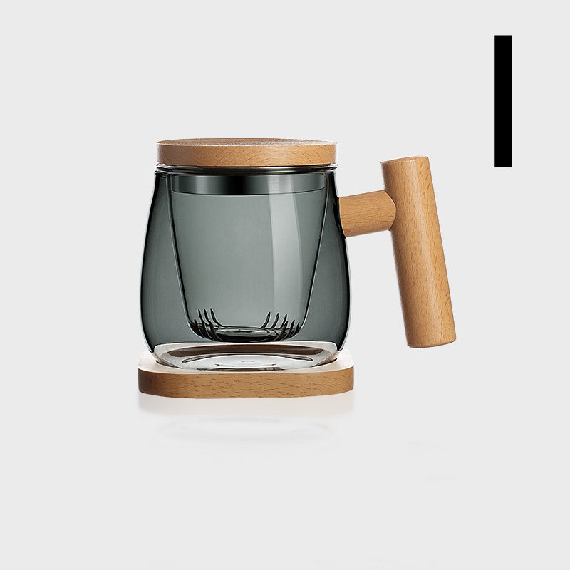 Tea And Water Separation Colored Cups