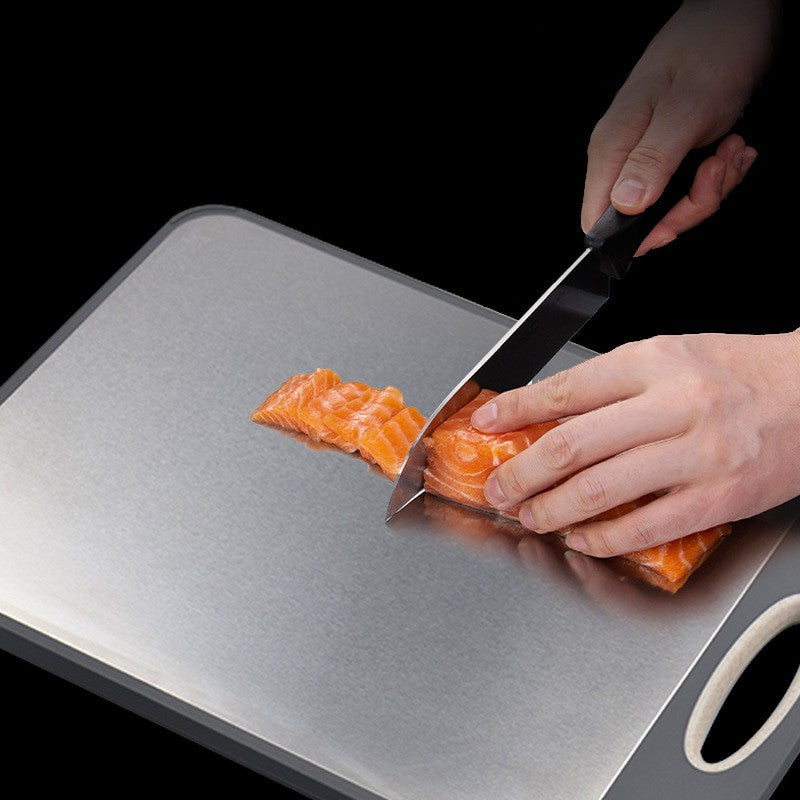 Double-sided Stainless Steel Thickened Cutting Board
