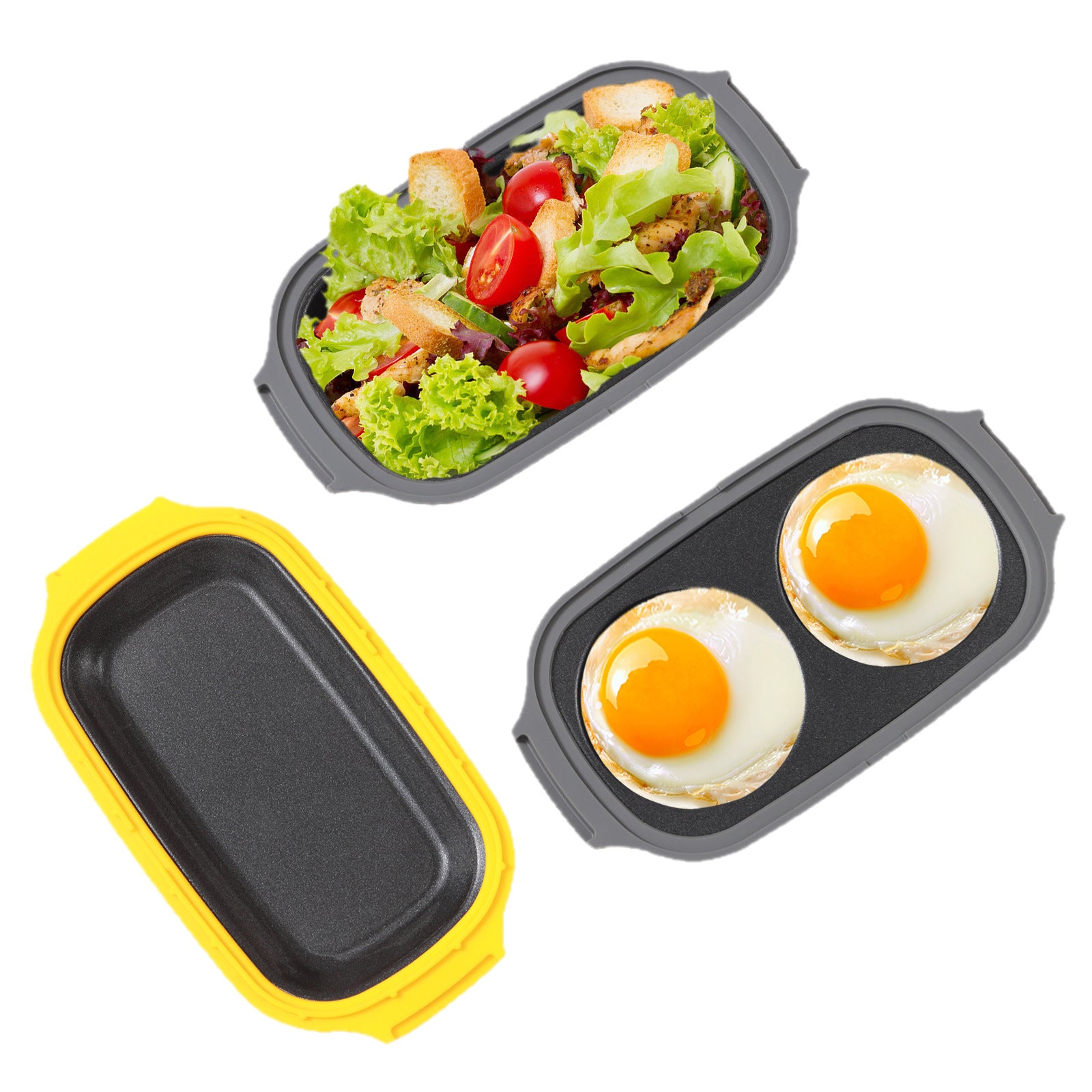 Nonstick Handheld Microwave Cookware Set