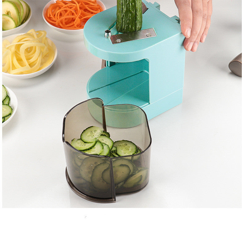 Vertical Hand-Operated Filament Vegetable Cutter
