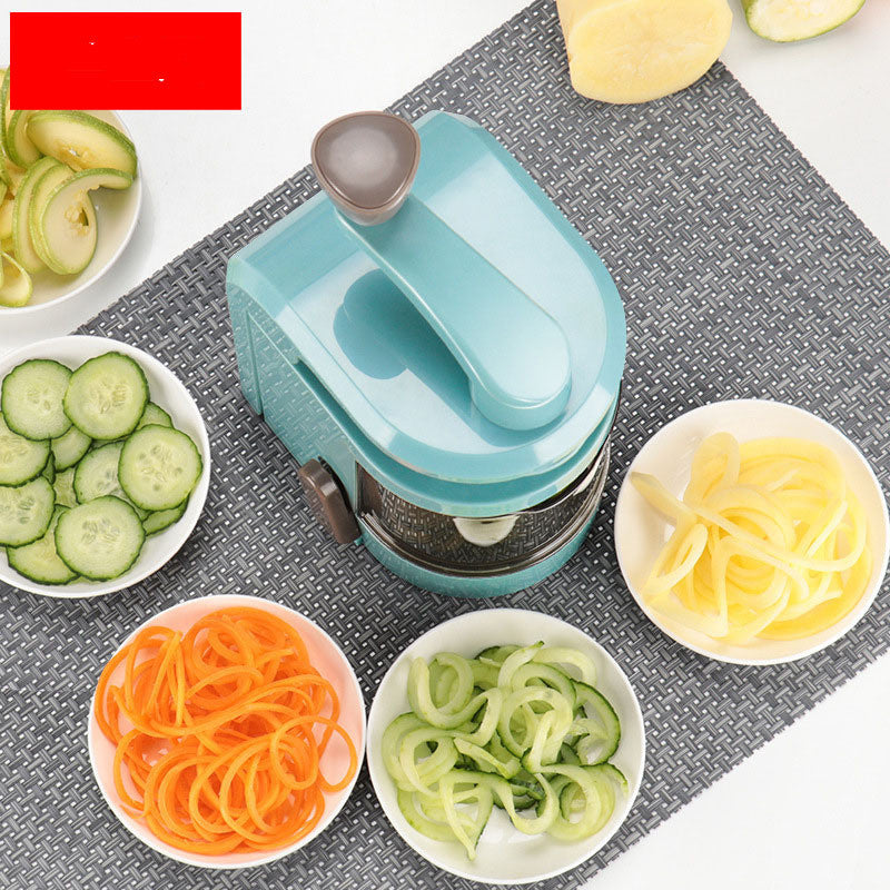 Vertical Hand-Operated Filament Vegetable Cutter
