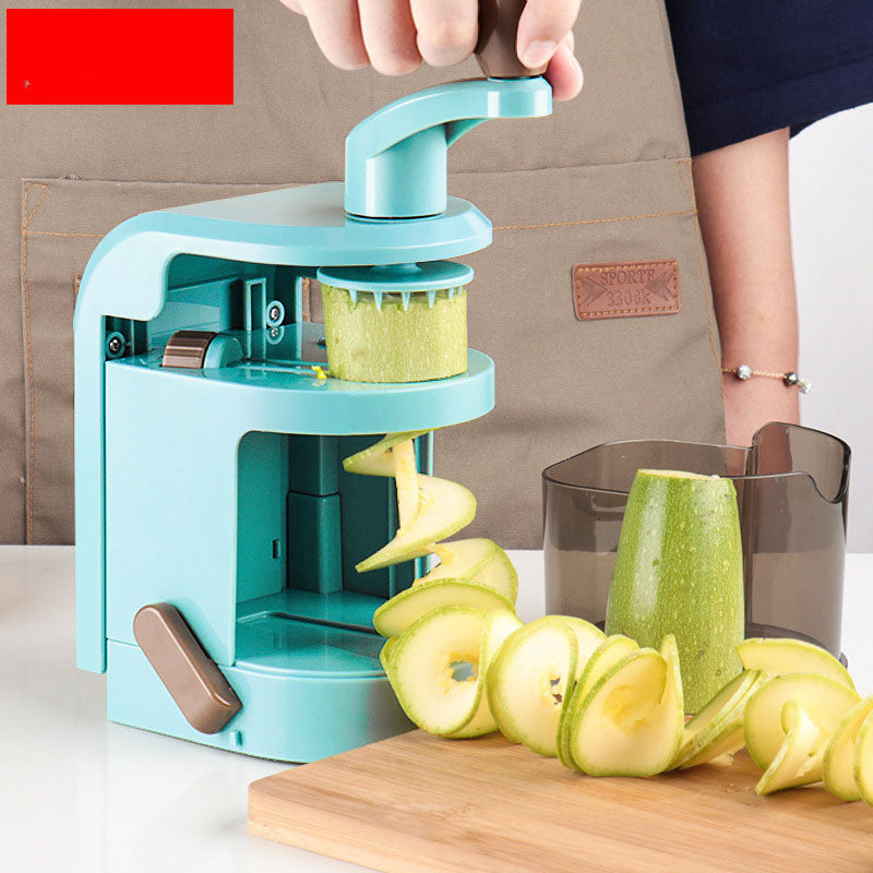 Vertical Hand-Operated Filament Vegetable Cutter