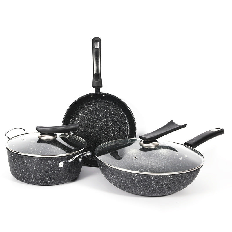 Three-piece Cookware Pot Set