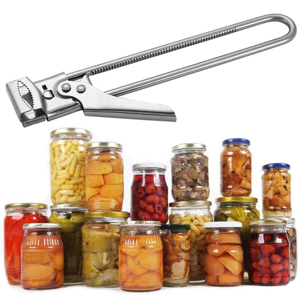 Multifunctional Stainless Steel Jar and Bottle Opener