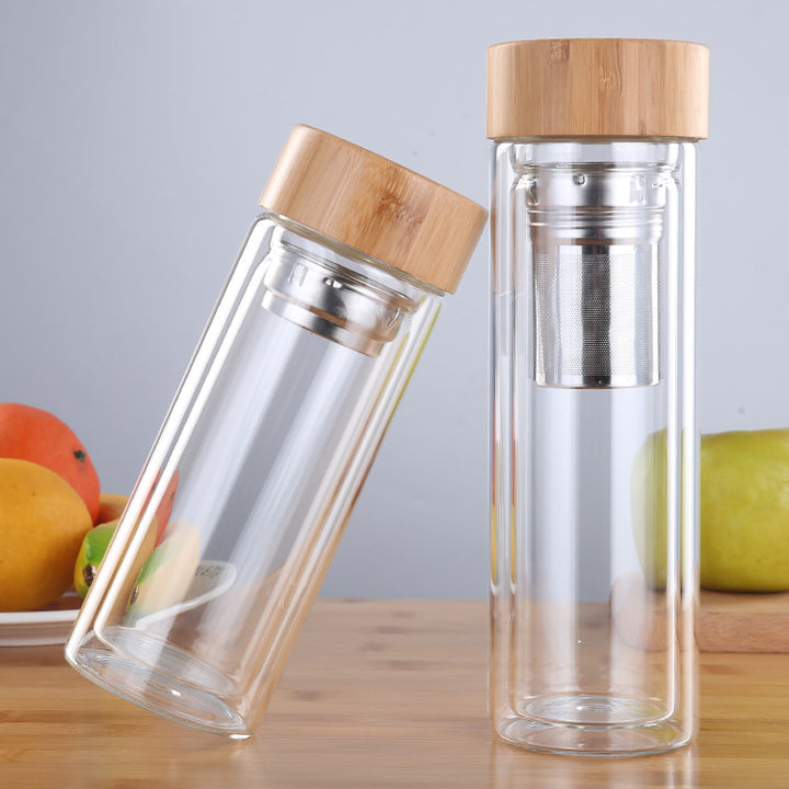 Tea Double glass cups