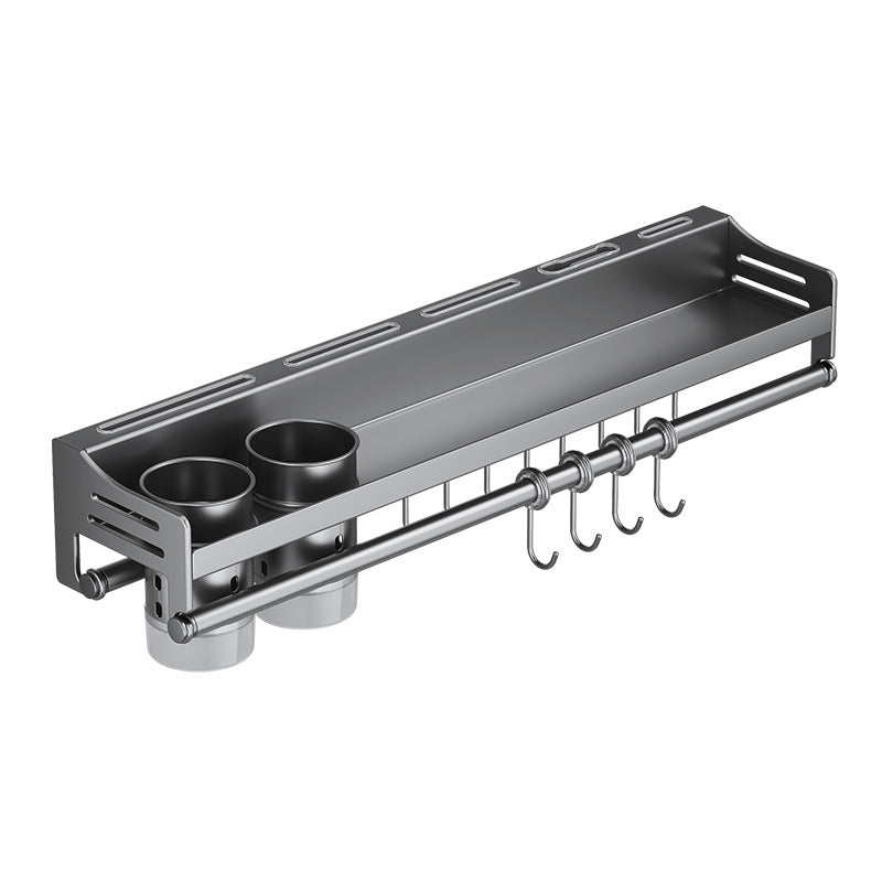 Kitchen Multifunctional Wall Mount Storage Rack