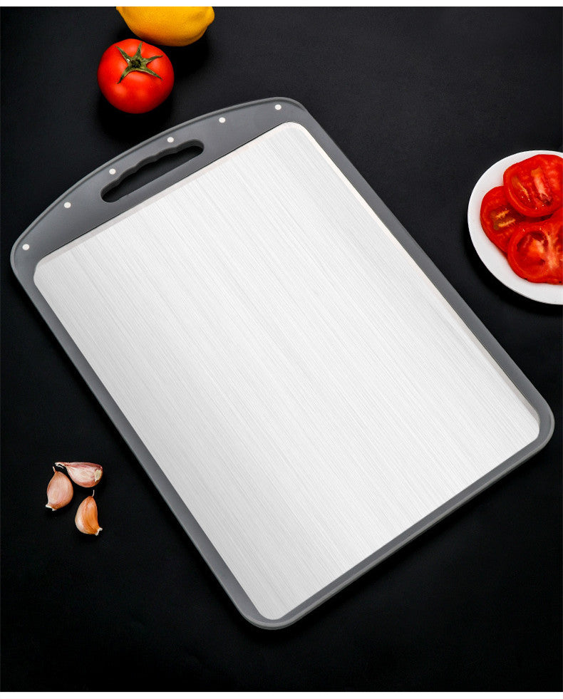 304 Stainless Steel Double Sided Chopping Board