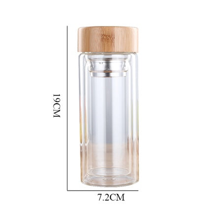 Tea Double glass cups