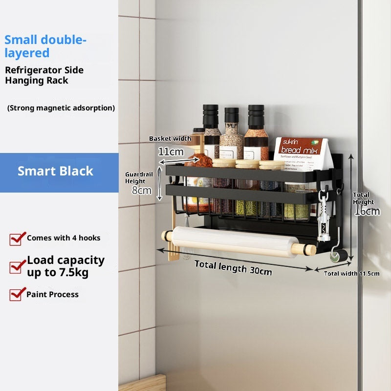 Kitchen Magnetic Punch Free Rack