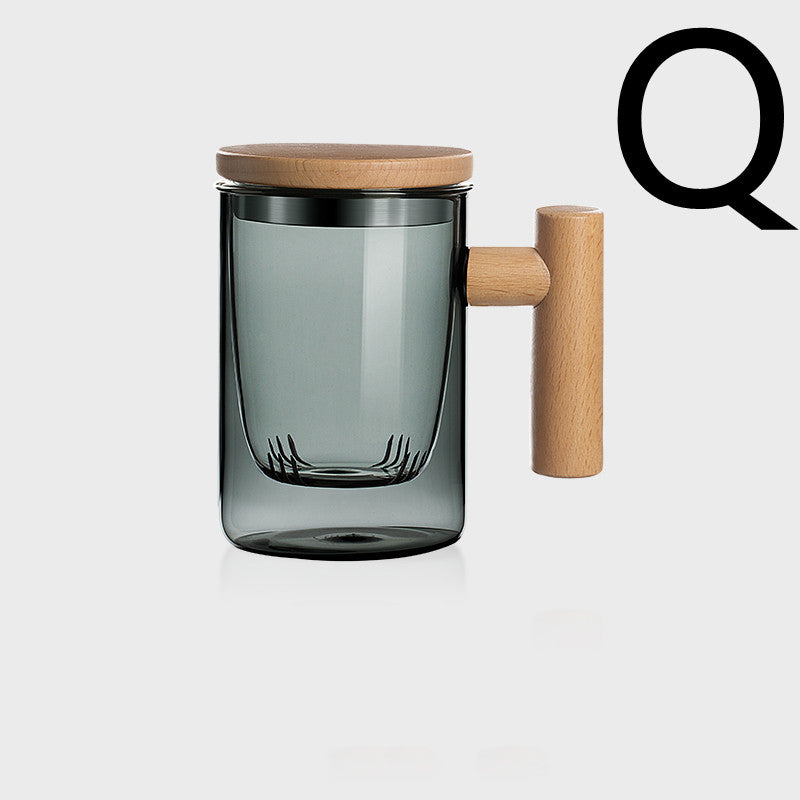 Tea And Water Separation Colored Cups