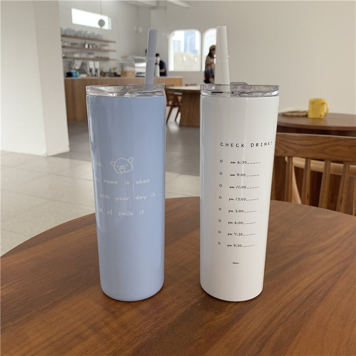 Large-capacity Stainless Steel Cold Insulation Straw