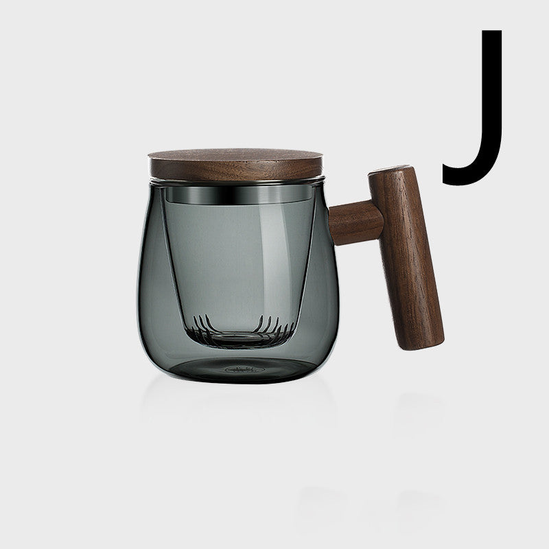 Tea And Water Separation Colored Cups