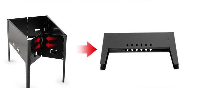 Barbecue Portable Outdoor Folding Rack Oven Set