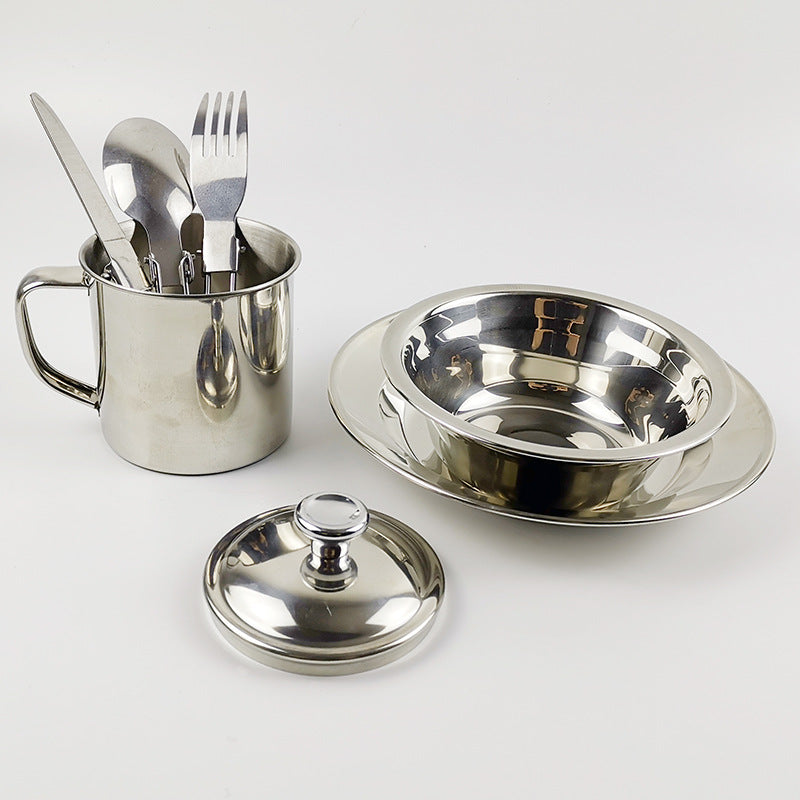 Outdoor Camping Water Cup Cookware Set