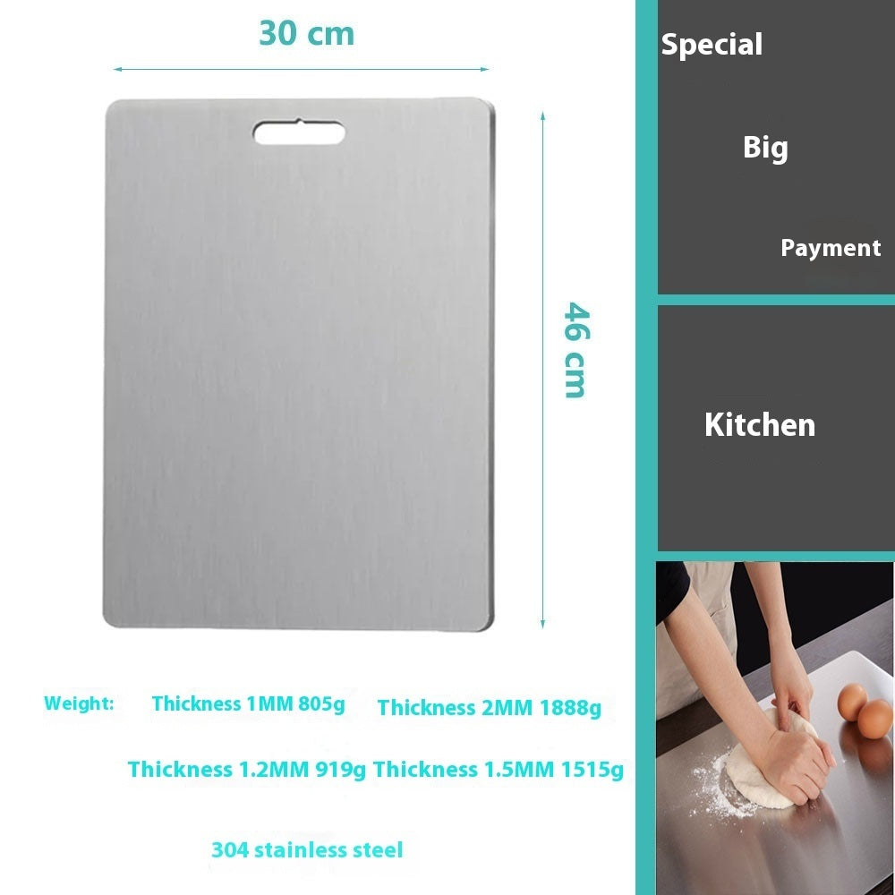 Stainless Steel Double-sided Cutting Board