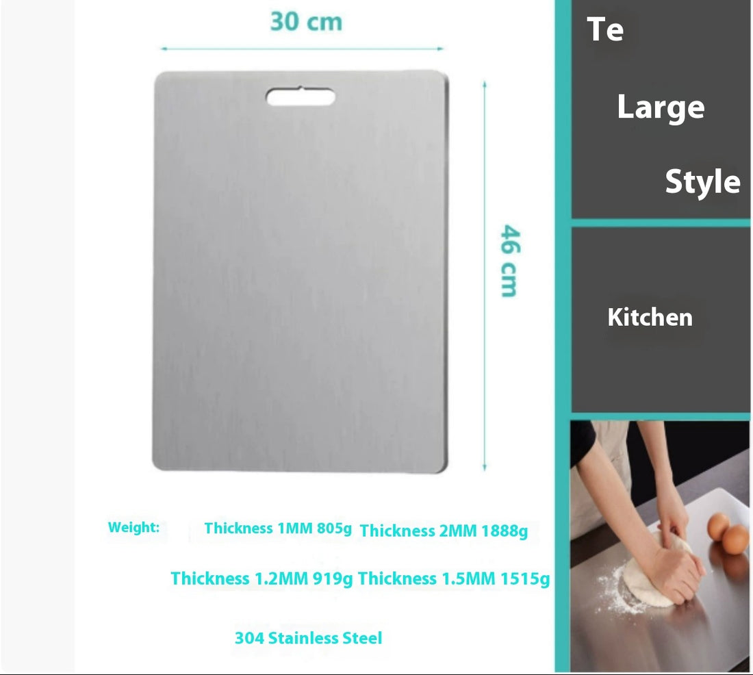 Stainless Steel Double-sided Cutting Board