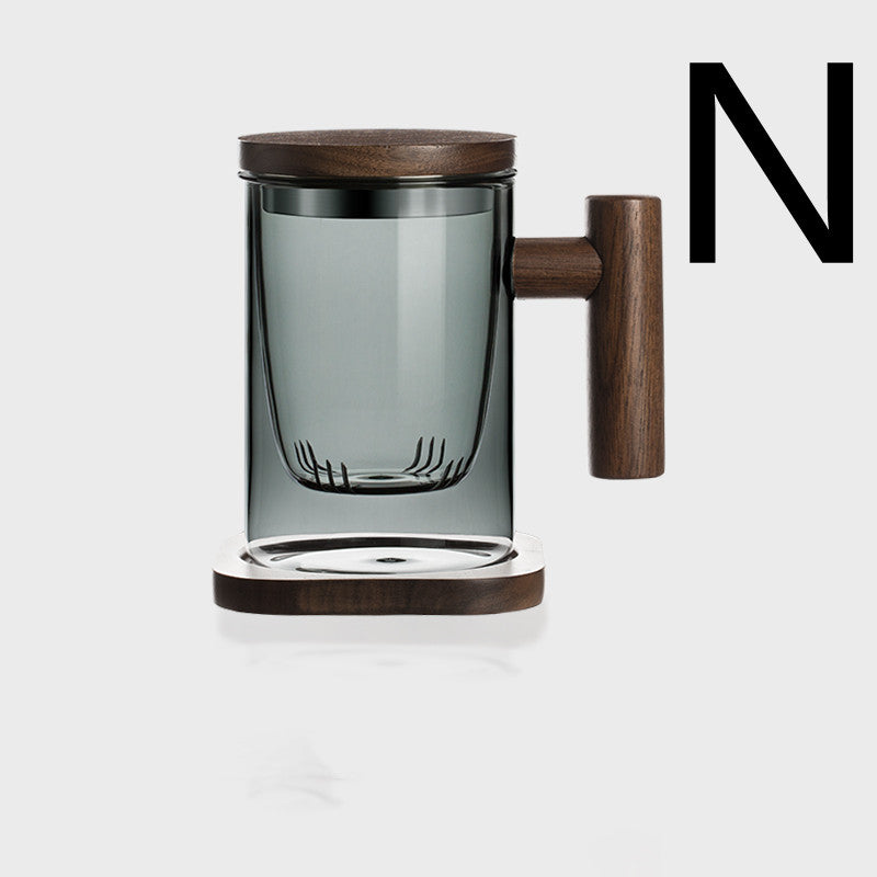 Tea And Water Separation Colored Cups