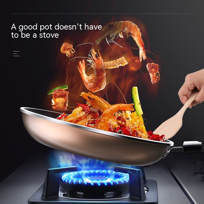 Flat  Non-stick Frying Pan