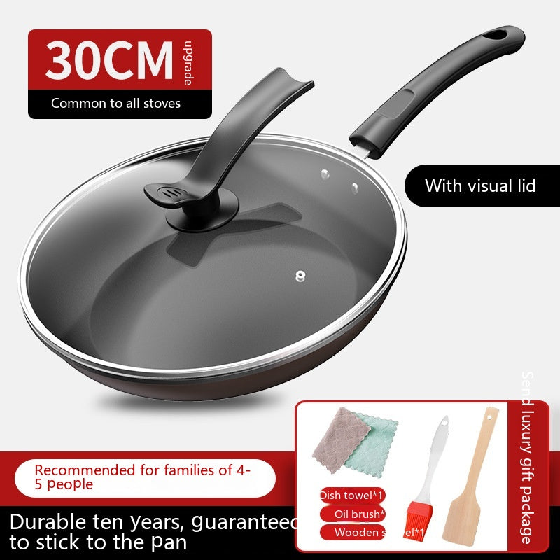 Flat  Non-stick Frying Pan
