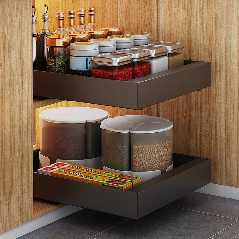 Kitchen Drawer-styled Cabinet Double Layer