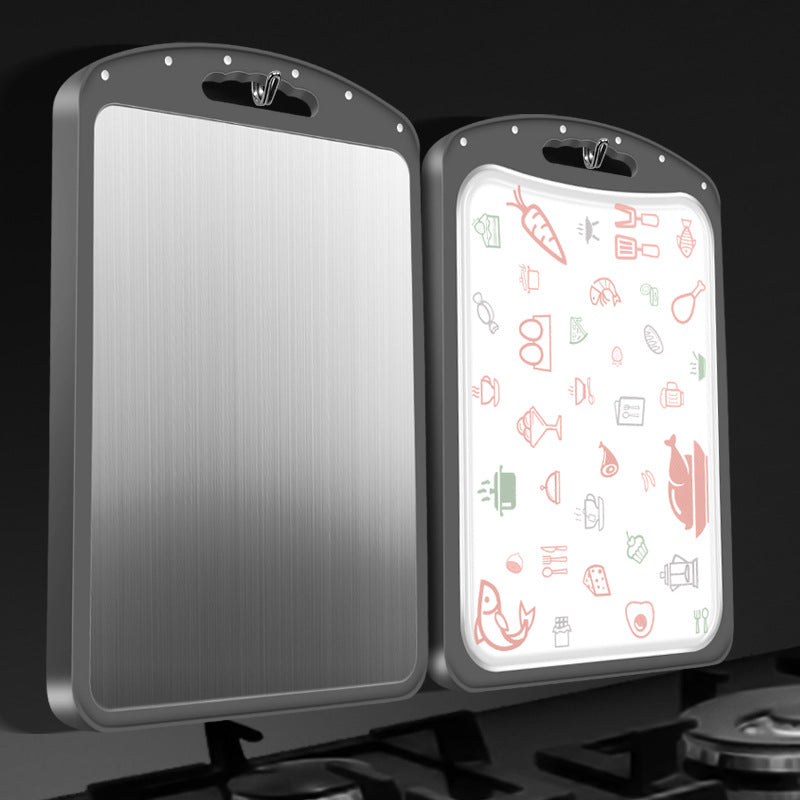 304 Stainless Steel Double Sided Chopping Board