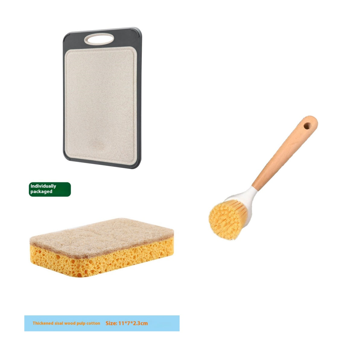 Double-sided Stainless Steel Thickened Cutting Board