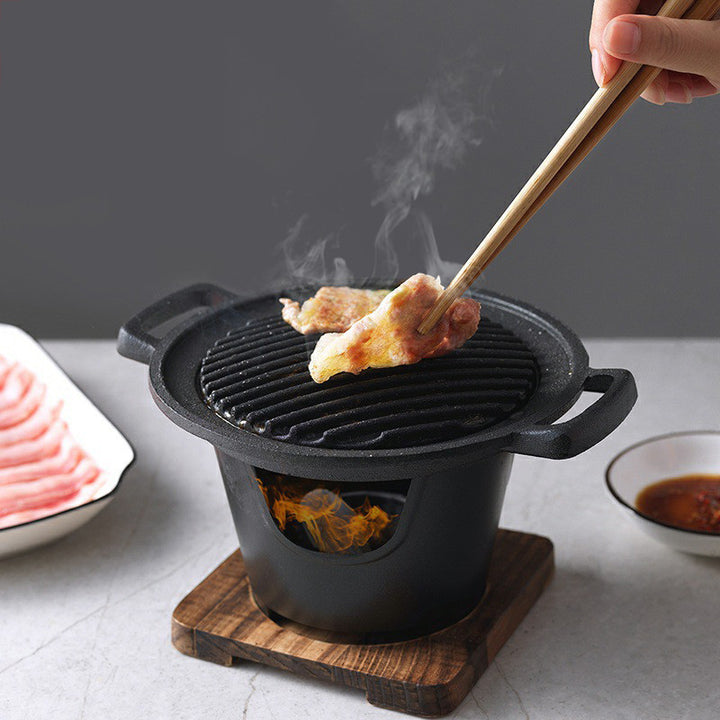 Mini BBQ Grill Alcohol Stove