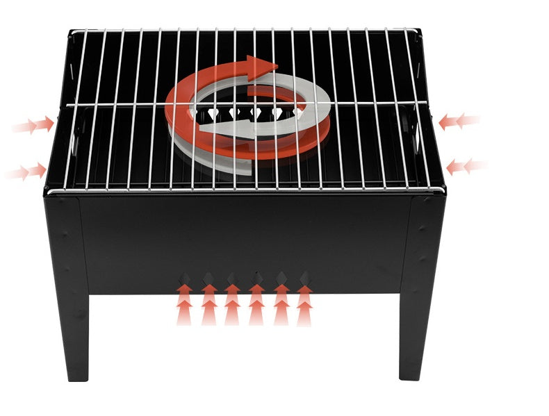Barbecue Portable Outdoor Folding Rack Oven Set