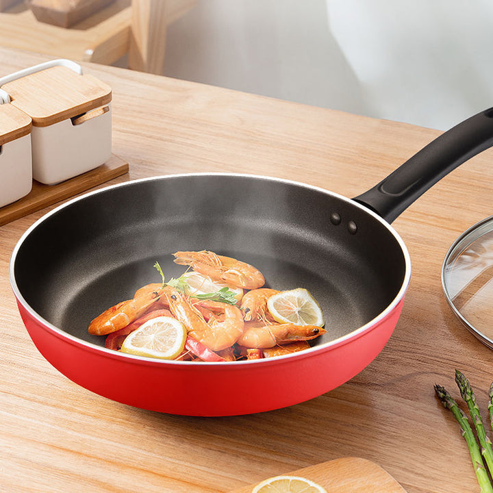 Household Simple Flat Non-Stick Frying Pan