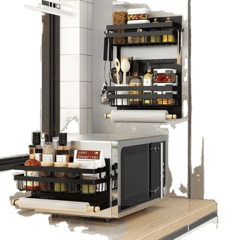 Kitchen Magnetic Punch Free Rack