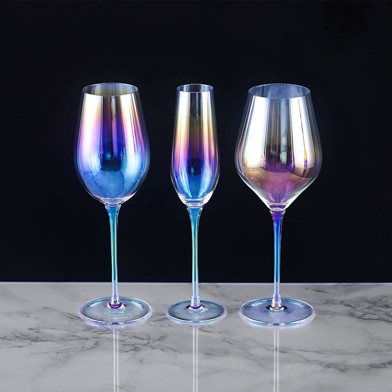 Gradient Goblets Nordic Red Wine Glasses