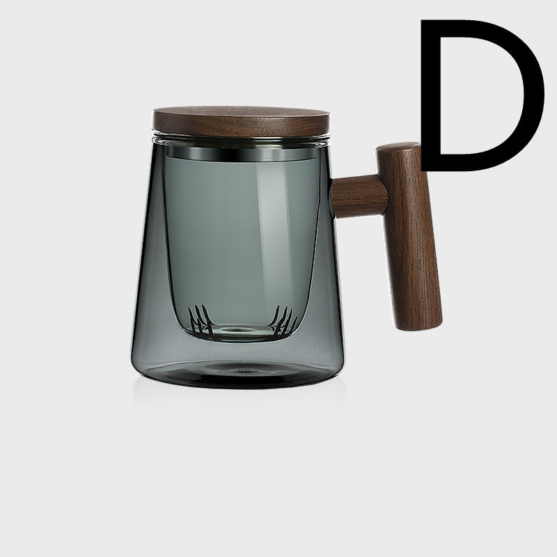 Tea And Water Separation Colored Cups