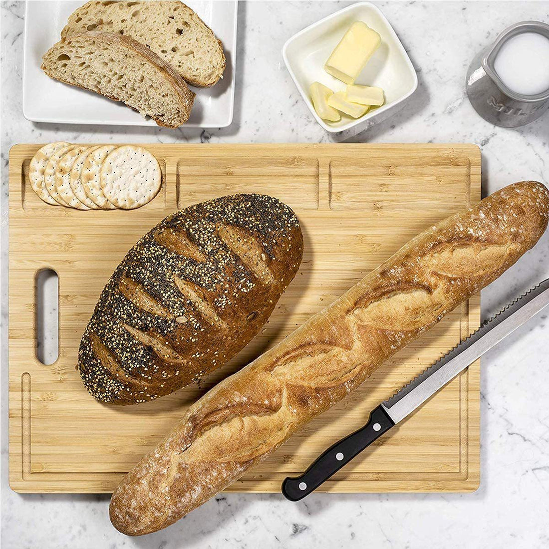 Household Bamboo Rectangular Cutting Board