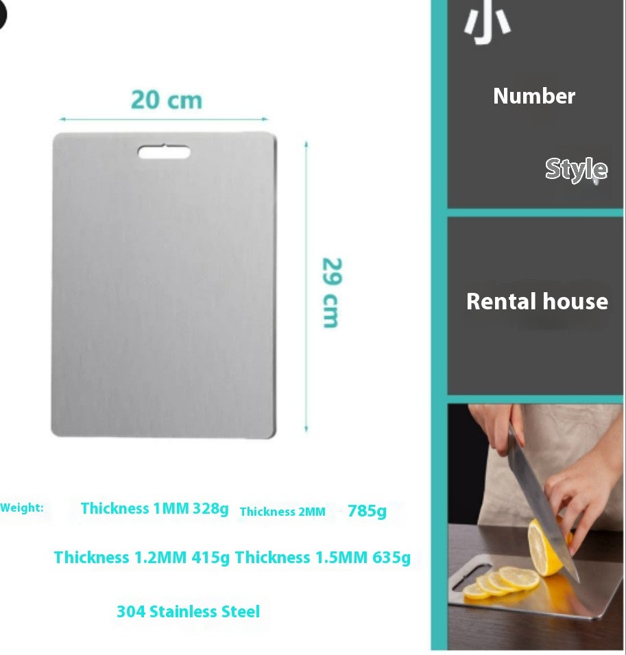 Stainless Steel Double-sided Cutting Board