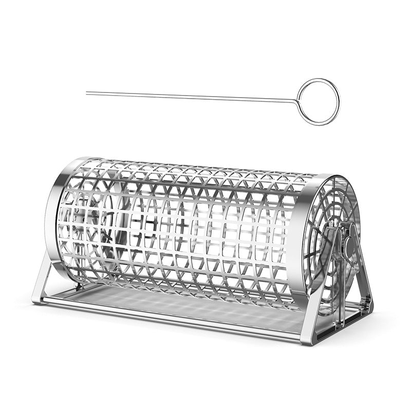 Portable Barbecue Net Rolling Grill