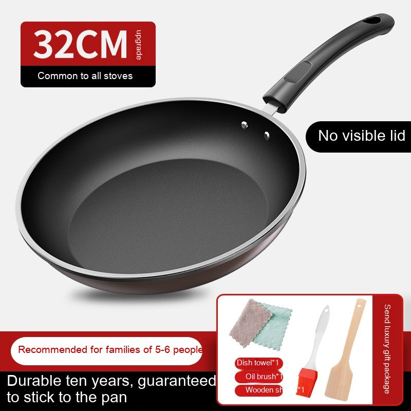 Flat  Non-stick Frying Pan